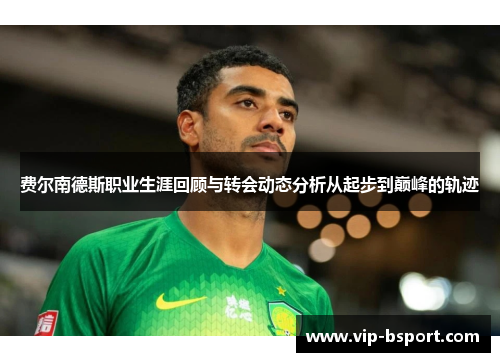 费尔南德斯职业生涯回顾与转会动态分析从起步到巅峰的轨迹